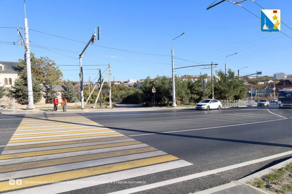 В Севастополе продолжают обновление дорог