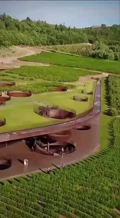 Так выглядит винодельня в итальянской Тоскане