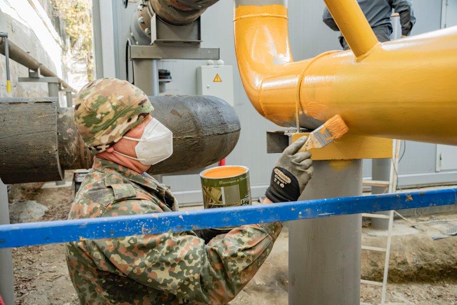 В Балаклаве завершается реконструкция котельной на ул. Ракетная