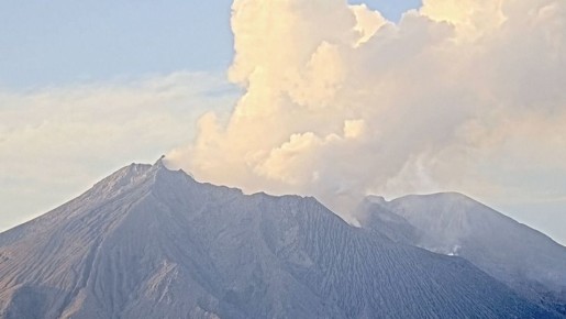 В Японии произошло извержение вулкана Сакурадзима