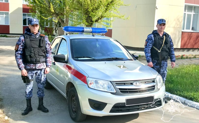 В Крыму наряд вневедомственной охраны Росгвардии задержал подозреваемого в совершении кражи