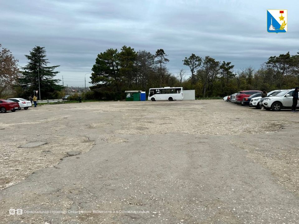 Новая парковка и остановка общественного транспорта у комплекса «Сапун-гора» появятся в следующем году