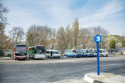 Завершили обновление территории автовокзала «Севастополь»