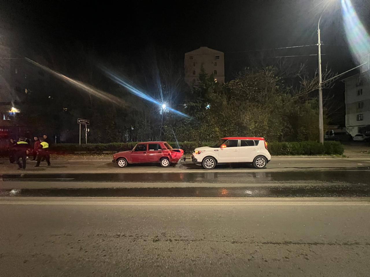 На ул. Олега Кошевого в Севастополе произошло ДТП с четырьмя пострадавшими