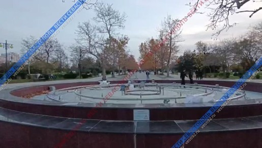 В парке Победы обновляют главный фонтан