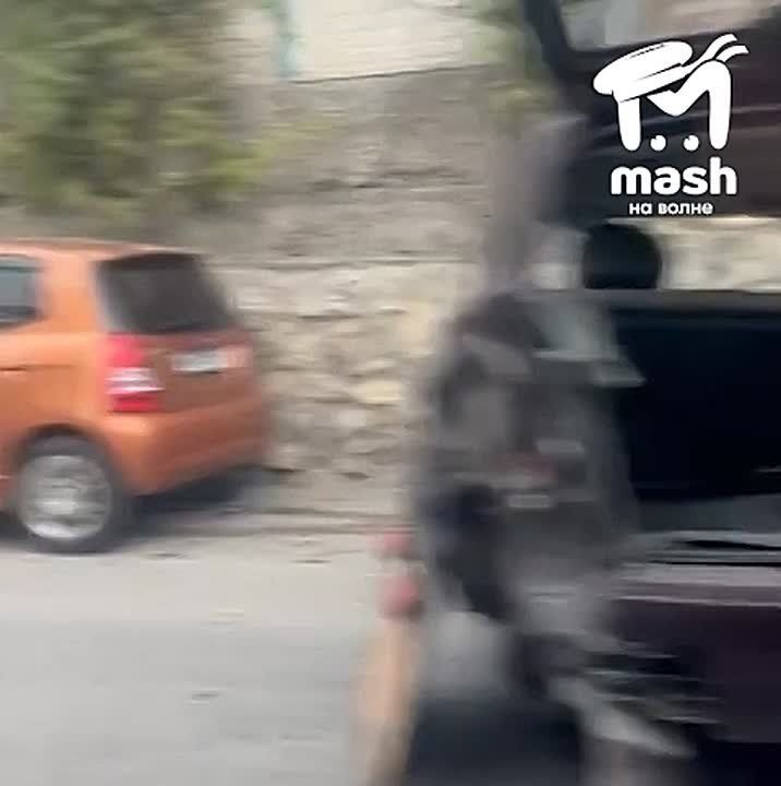 Тройная авария на Севастопольском шоссе в Ялте