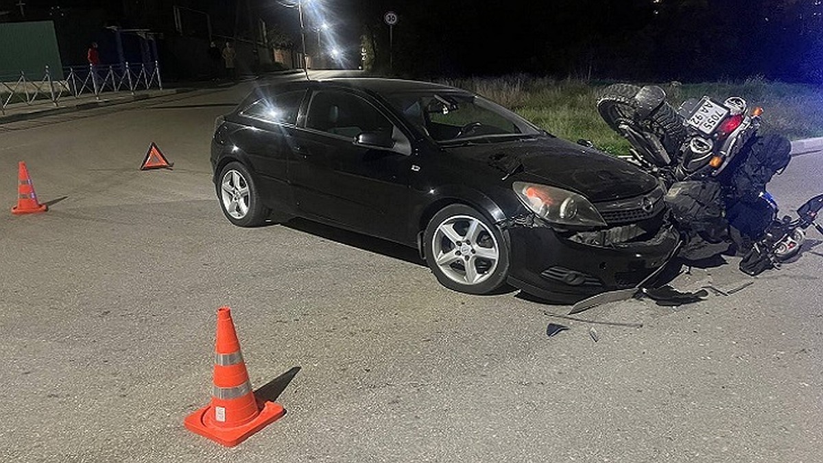 Мотоциклист пострадал в ДТП в Севастополе