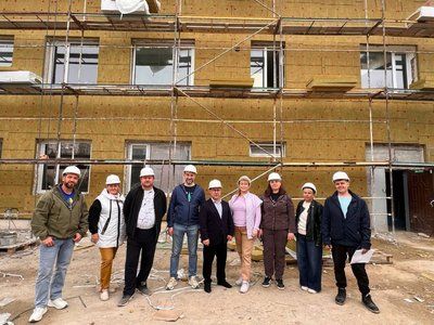 Алексей Ярусов осмотрел ход ремонта школы №38