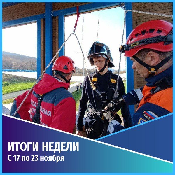 Общественная безопасность. События недели с 17 по 24 ноября