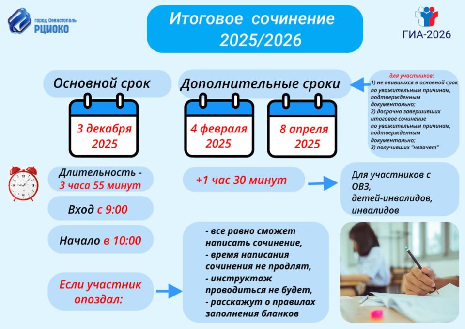 3 декабря одиннадцатиклассники пройдут предэкзаменационное испытание – напишут итоговое сочинение