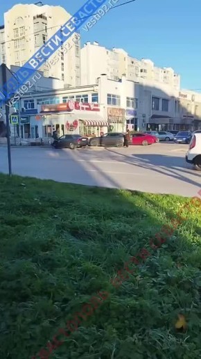 Авария на пересечении улиц Парковая и Адмирала Фадеева