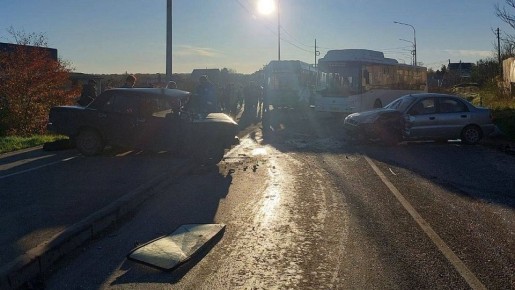 В Севастополе столкнулись «Жигули» и Daewoo: пострадали двое взрослых и шестилетняя девочка