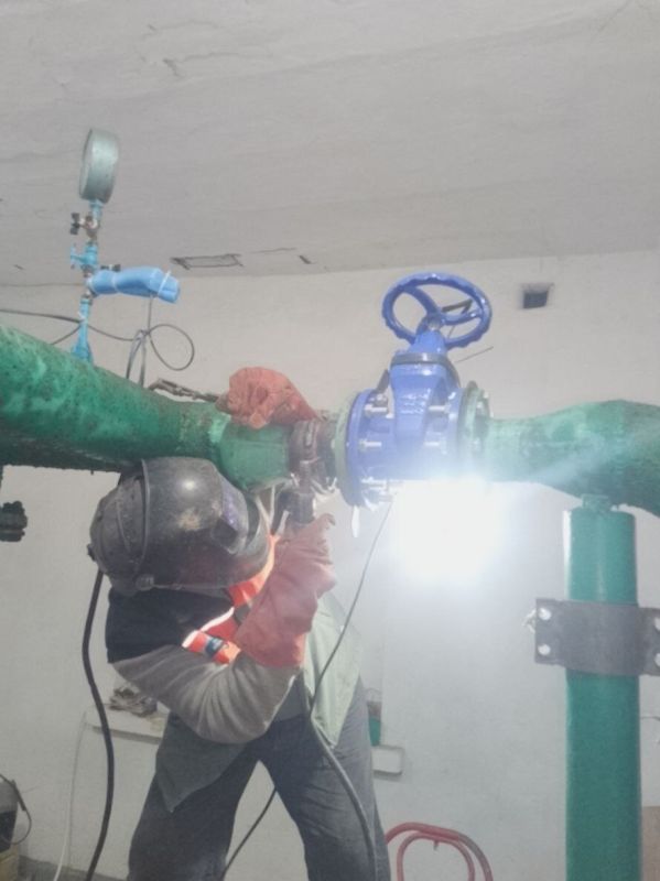 Водоканал: Рабочие моменты. Устранили утечки