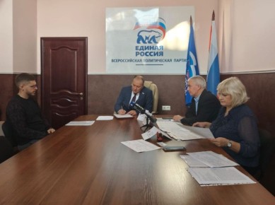 Дмитрий Белик: В рамках региональной недели провел прием граждан