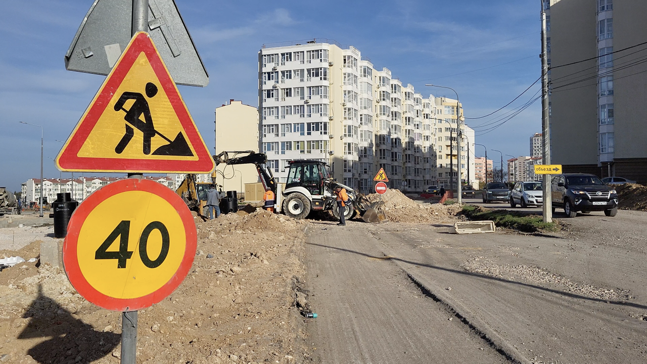 Строительная готовность Античного проспекта – 85%