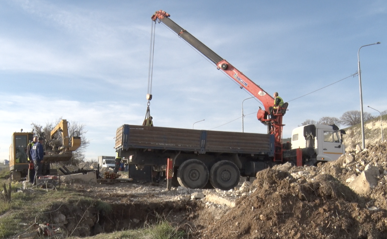 Реконструкция водовода к Балаклаве завершена на 90%