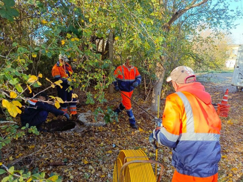 «Водоканал» работает на улицах города