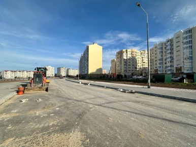 Строительство Античного проспекта в Севастополе завершат к концу года