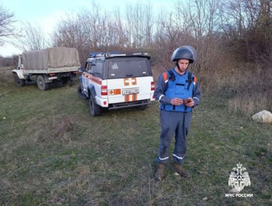 Два взрывоопасных предмета времён Великой Отечественной уничтожены в Судаке