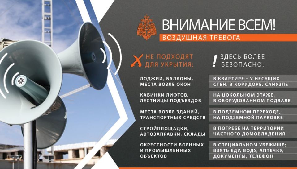 ВНИМАНИЕ ВСЕМ! ВОЗДУШНАЯ ТРЕВОГА!