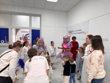 Наталья Кирюхина приняла участие в празднике для особых детей