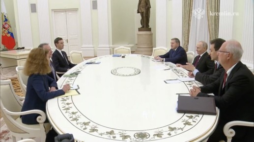 Путин принял спецпосланника США Уиткоффа в Кремле