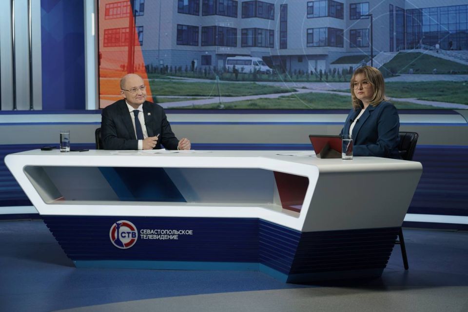 Михаил Развожаев: Провёл прямую линию на телеканале СТВ