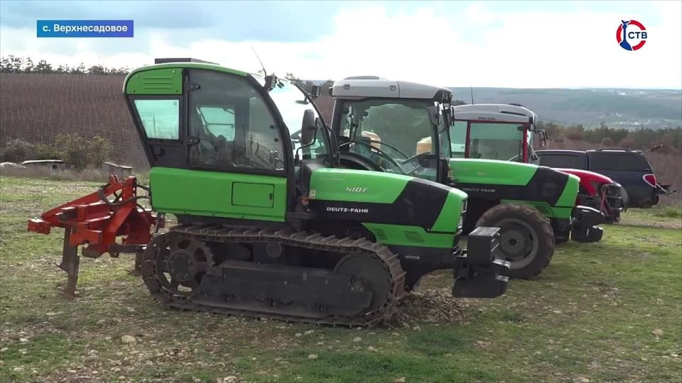 На одном из сельхозпредприятий Севастополя прошёл техосмотр техники