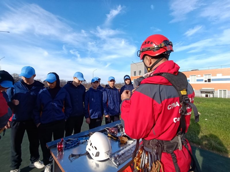 В Павловке завершился цикл практических занятий для кадет Севастопольского кадетского корпуса