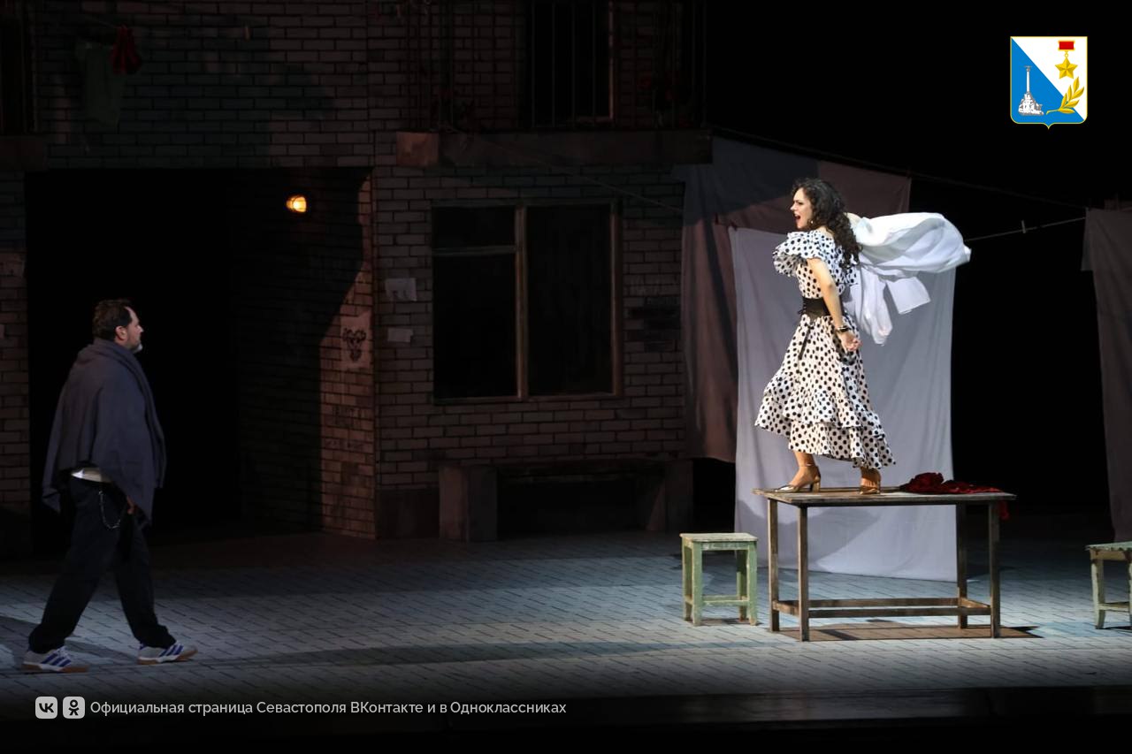 Севастопольский театр оперы и балета представил спектакль «Алеко» на сцене Мариинского театра