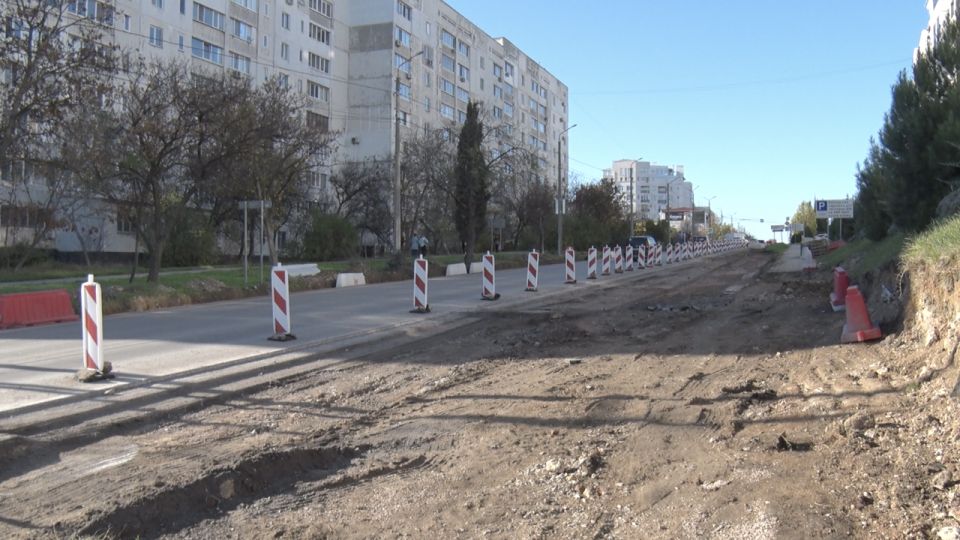 В Севастополе началась реконструкция улицы Адмирала Фадеева