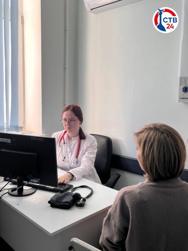 В Севастопольской поликлинике № 3 работает молодой врач-терапевт Мария Алексеева