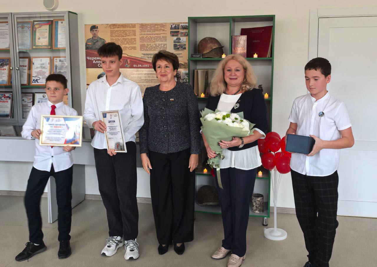 Музей «Память» школы № 59 имени старшего сержанта милиции Скоробогатова Е.Г. занял 1 место в номинации «Лучший сельский музей» в региональном этапе Всероссийского конкурса музеев образовательных организаций «Знать, чтобы...