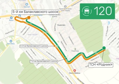 Автобус № 120 изменил схему движения