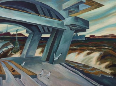 «Шторм». Картина Л.М. Непомнящего из фонда Севастопольского художественного музея М.П. Крошицкого, 1978 год