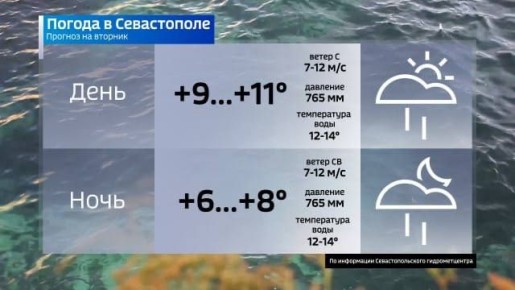 Погода на завтра. В городе ожидаются дожди Вести Севастополь: Telegram | MAX