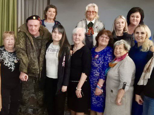 Встреча с участником СВО состоялась в Клубе села Хмельницкое