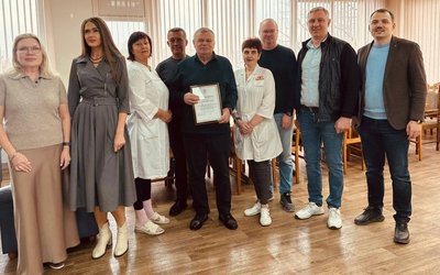 Наталья Кирюхина вручила благодарности коллективу «Царь Хлеб»