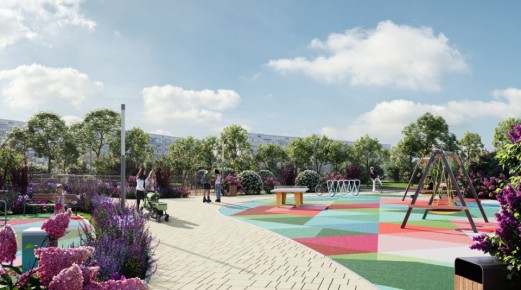 Одобрен 2-й этап благоустройства сквера в Любимовке