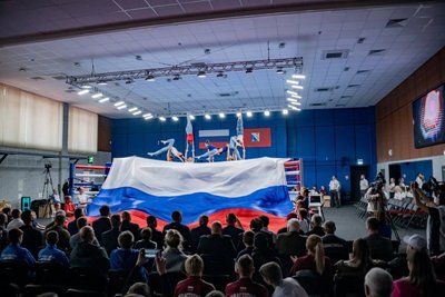 Алексей Ярусов приветствовал финалистов чемпионата и первенства города по боксу