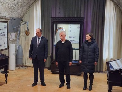 Александр Кулагин принял участие в открытии исторической экспозиции