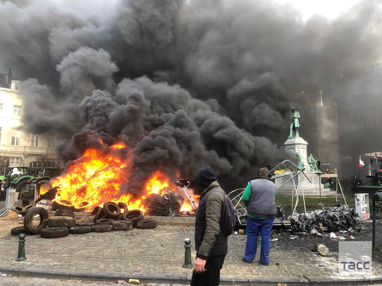 Аграрный бунт в Брюсселе: фермеры против политики ЕС