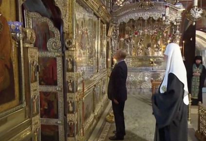 Владимир Путин: верю, Господь никогда не оставит Россию