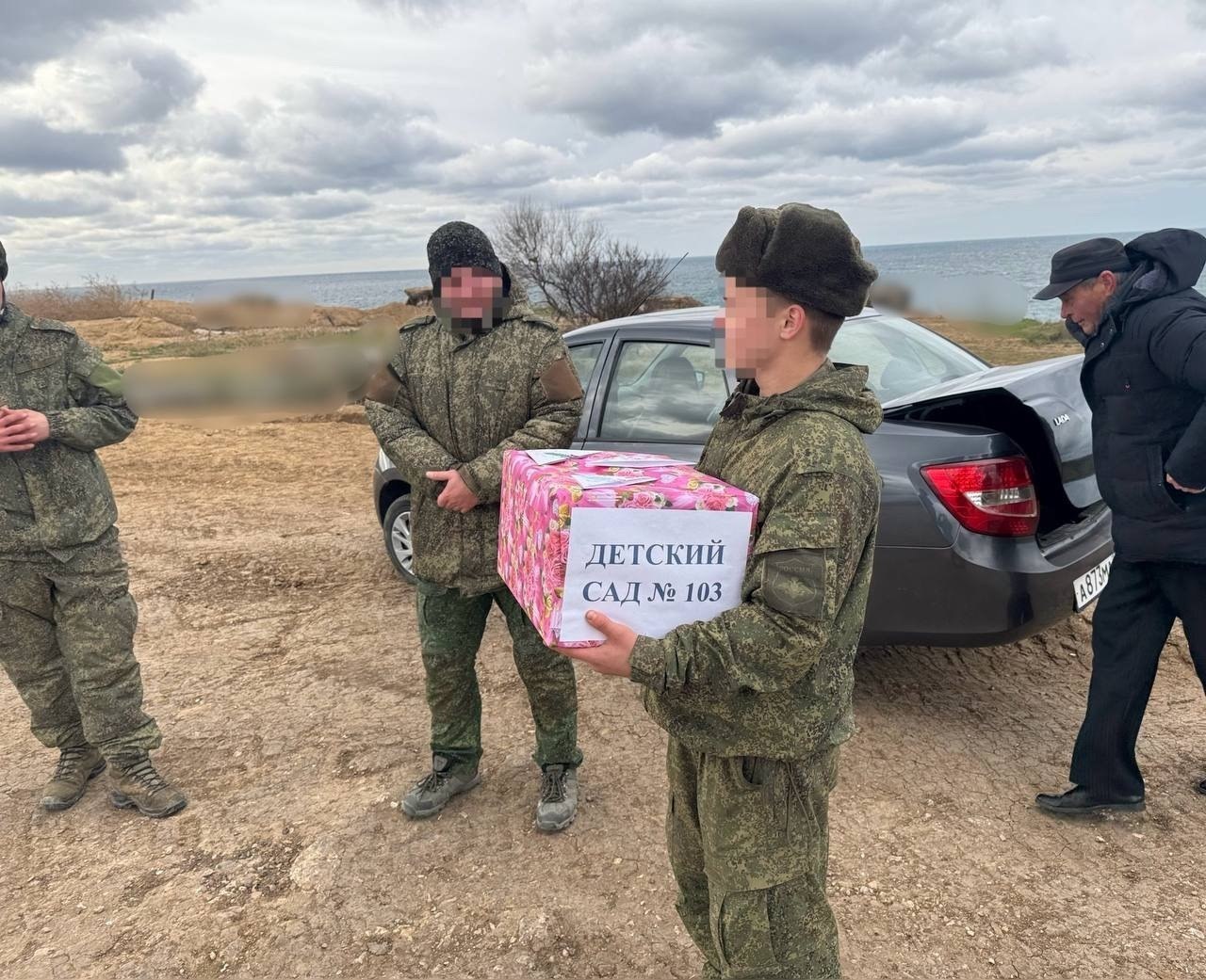 Глава Качинского муниципального округа сердечно поздравил наших отважных воинов с наступающим Новым годом!