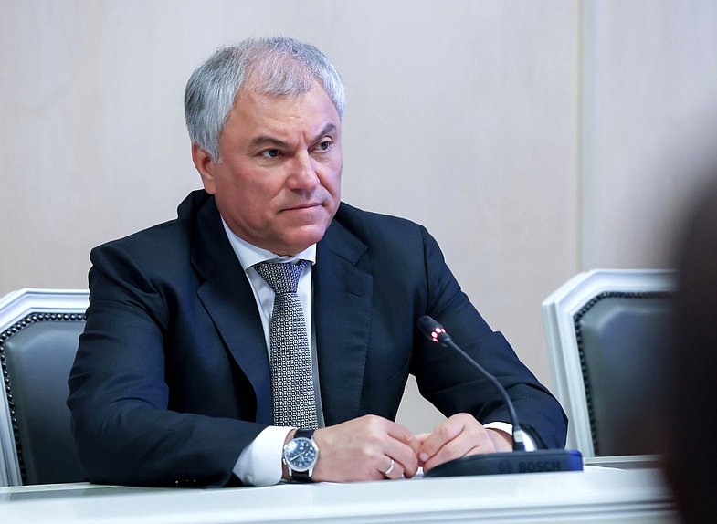 Володин: Зеленский держится за власть войной