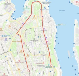 7 января в центре Севастополя и на Северной стороне временно ограничат движение транспорта