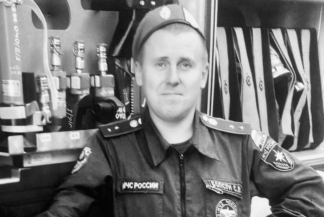 С бойцом Сергеем Болсуном попрощался Севастополь