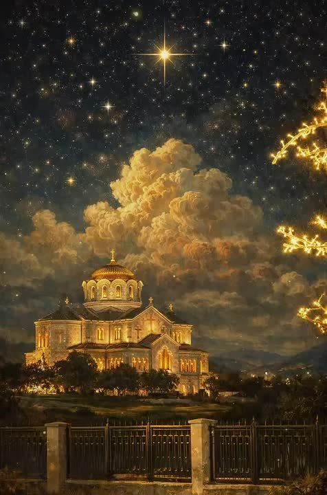 Программа Рождественской ночи в Свято-Владимирском соборе Херсонеса