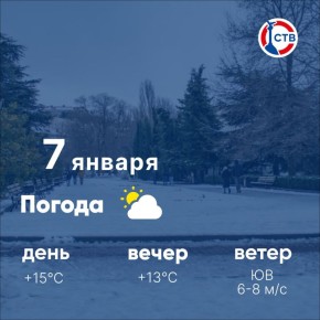 Доброе утро, севастопольцы! В городе ожидается переменная облачность