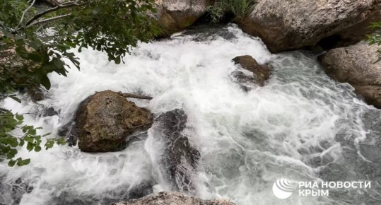 Уровень воды в реках Севастополя снижается